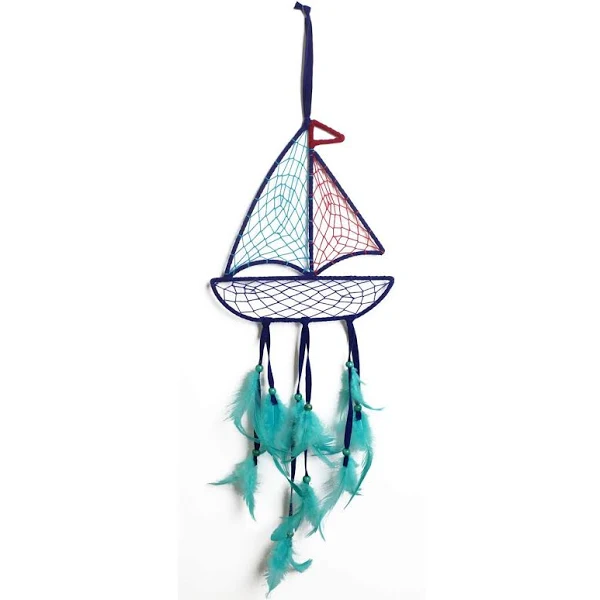 Beachcombers 27.5" Dreamcatcher Boat Dark Blue Blue