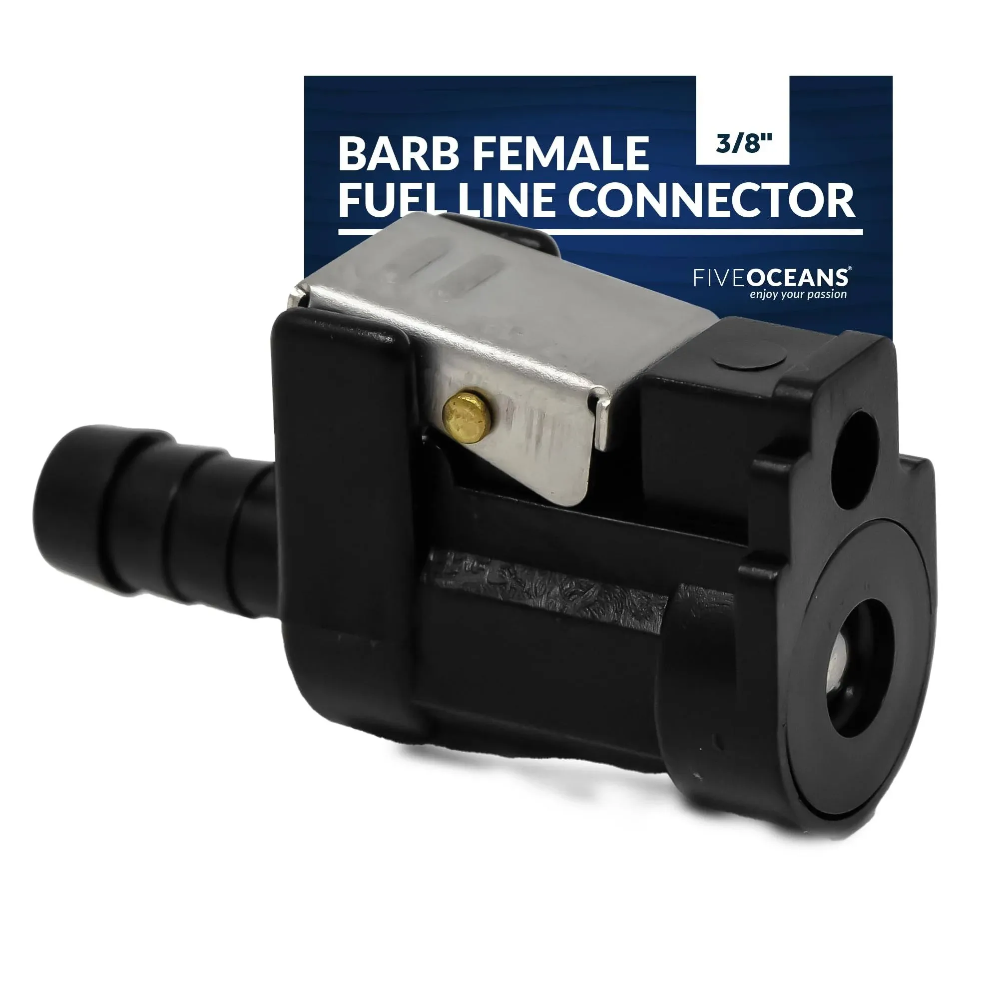 3/8" Barb Female Fuel Line Connector, for Yamaha/Mercury - FO2888