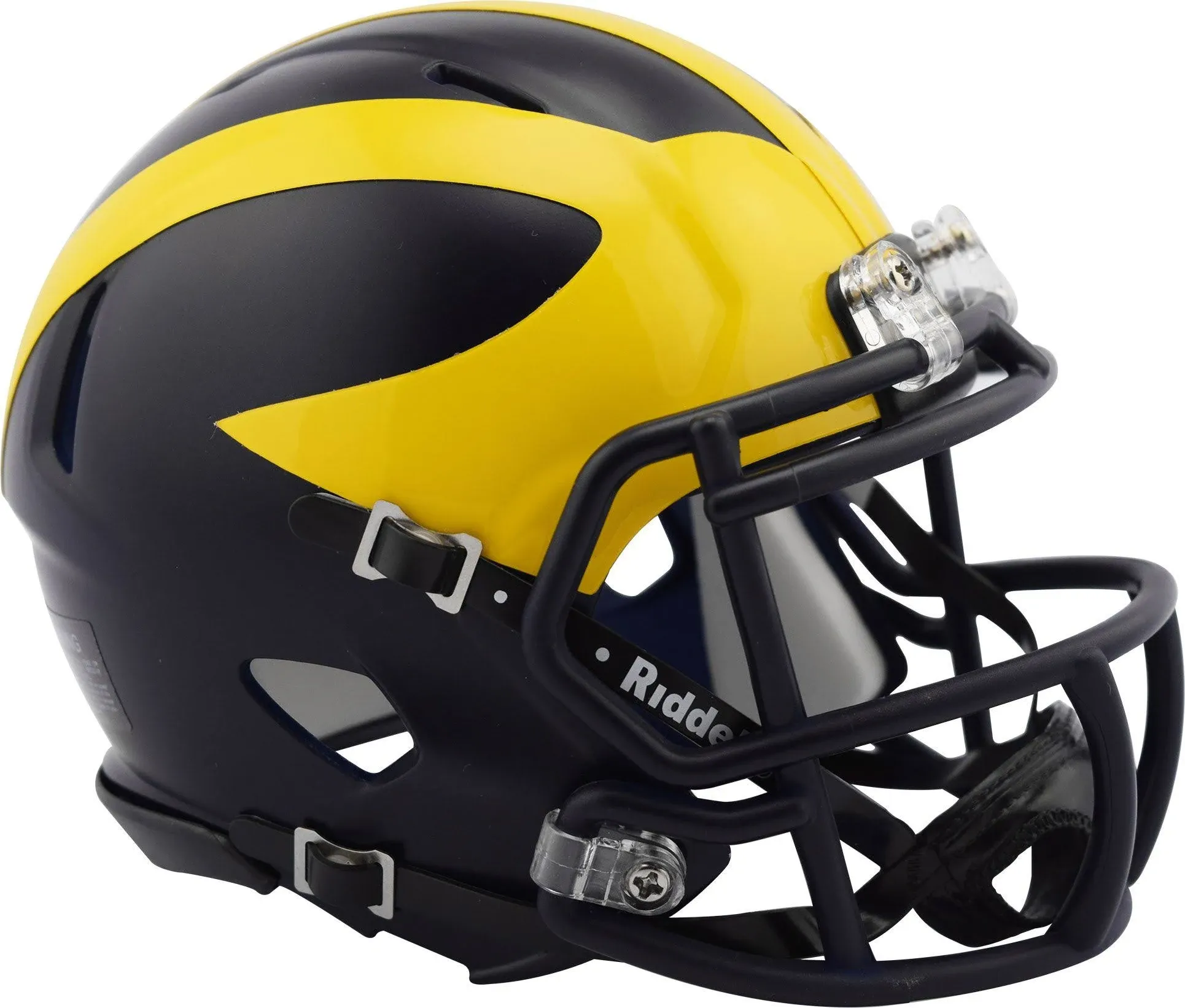 Michigan Wolverines Helmet Riddell Replica Mini Speed Style