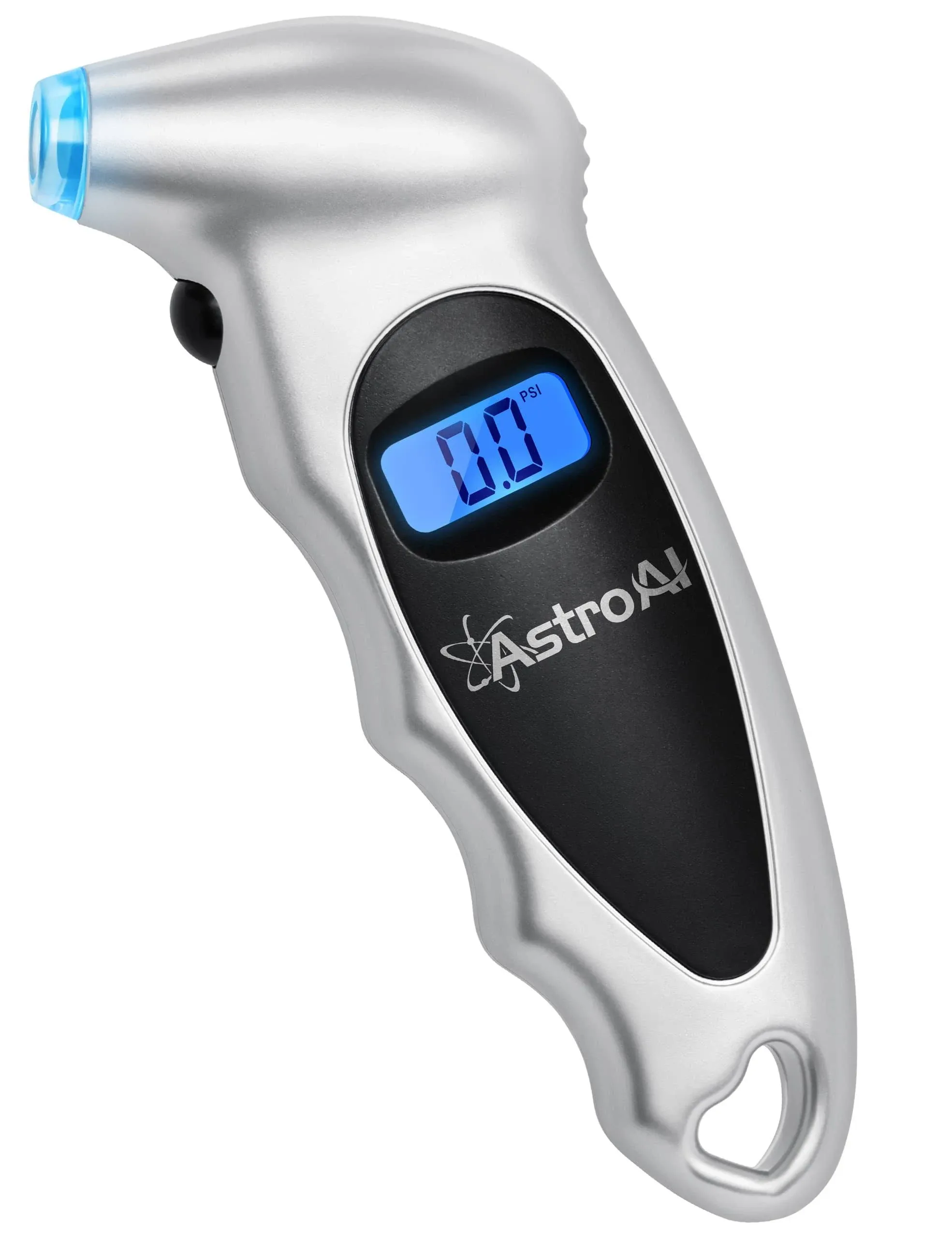 Astroai Digital Tire Pressure Gauge 150 PSI 4 Settings for Car Truck Bicycle wit