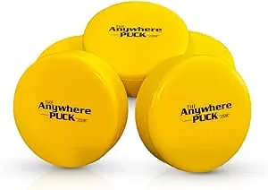 The Anywhere Puck Foam Hockey Training Puck (6 Pack Bundle)