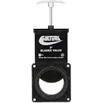 Valterra T1001vpm Bladex 1-1/2" Waste Valve with Metal Handle