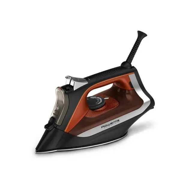 Rowenta Access Steam Iron, Vertical Steaming, Maximum Steam Distribution, Red