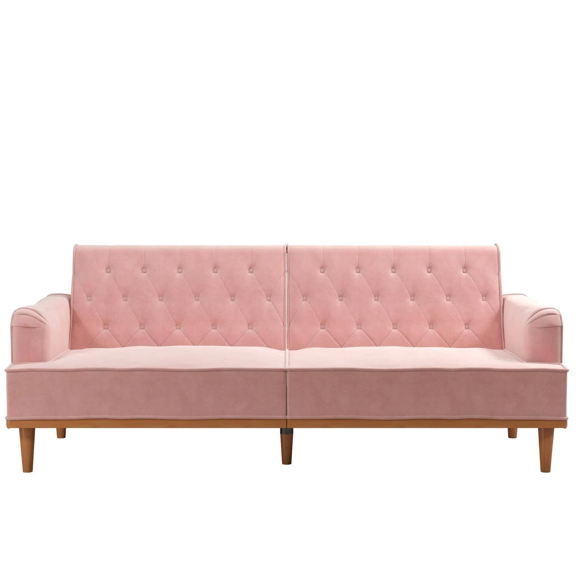 Mr. Kate Stella Vintage Convertible Sofa Bed Futon