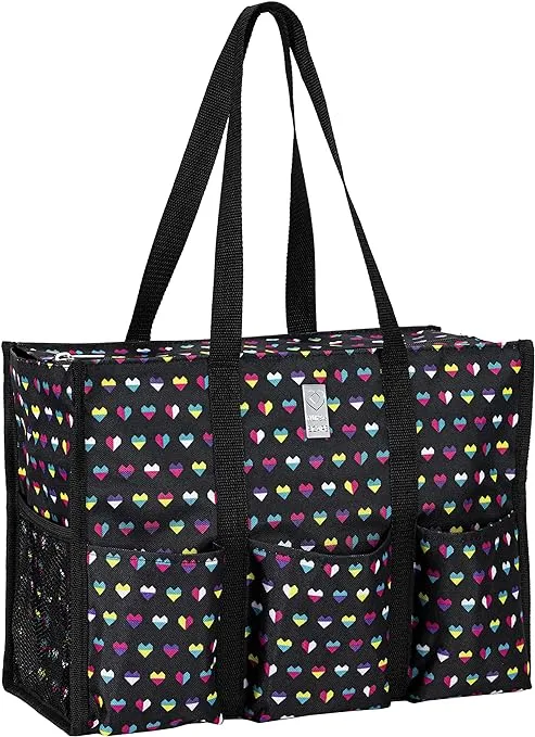 Nurse Bag Perfect Nursing Tote For Nurses Nursing Students (Pink-white Hearts)