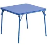 Emma + Oliver Kids Blue Folding Table Daycare Classroom