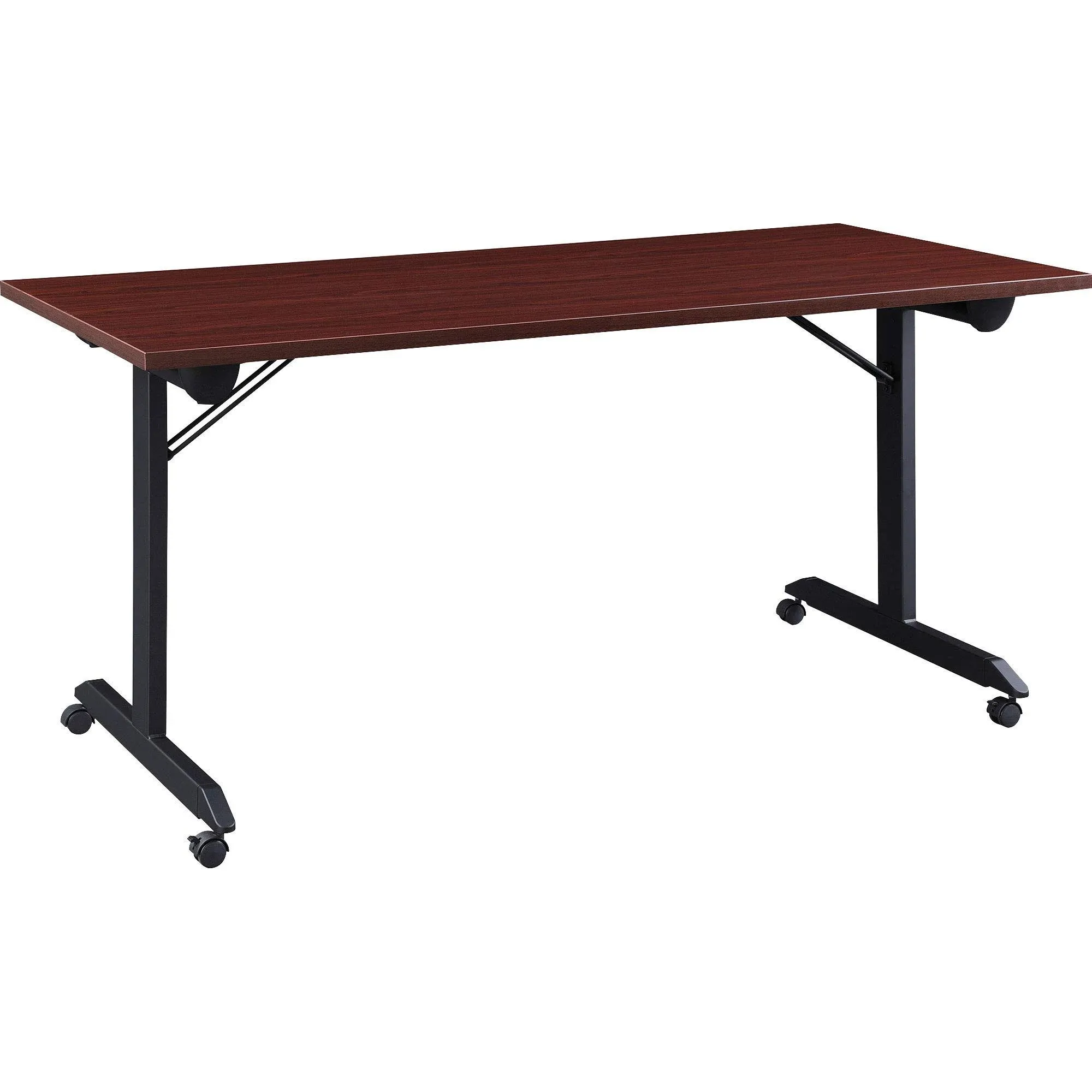 Lorell, LLR60735, Mobile Folding Training Table, 1 Each