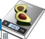 Renpho Digital Food Scale, Kitchen Scale Weight Grams And Oz, Stainless Steel