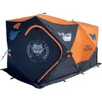 Nordic Legend Aurora Double Hub Thermal 6 Person Ice Shelter Orange