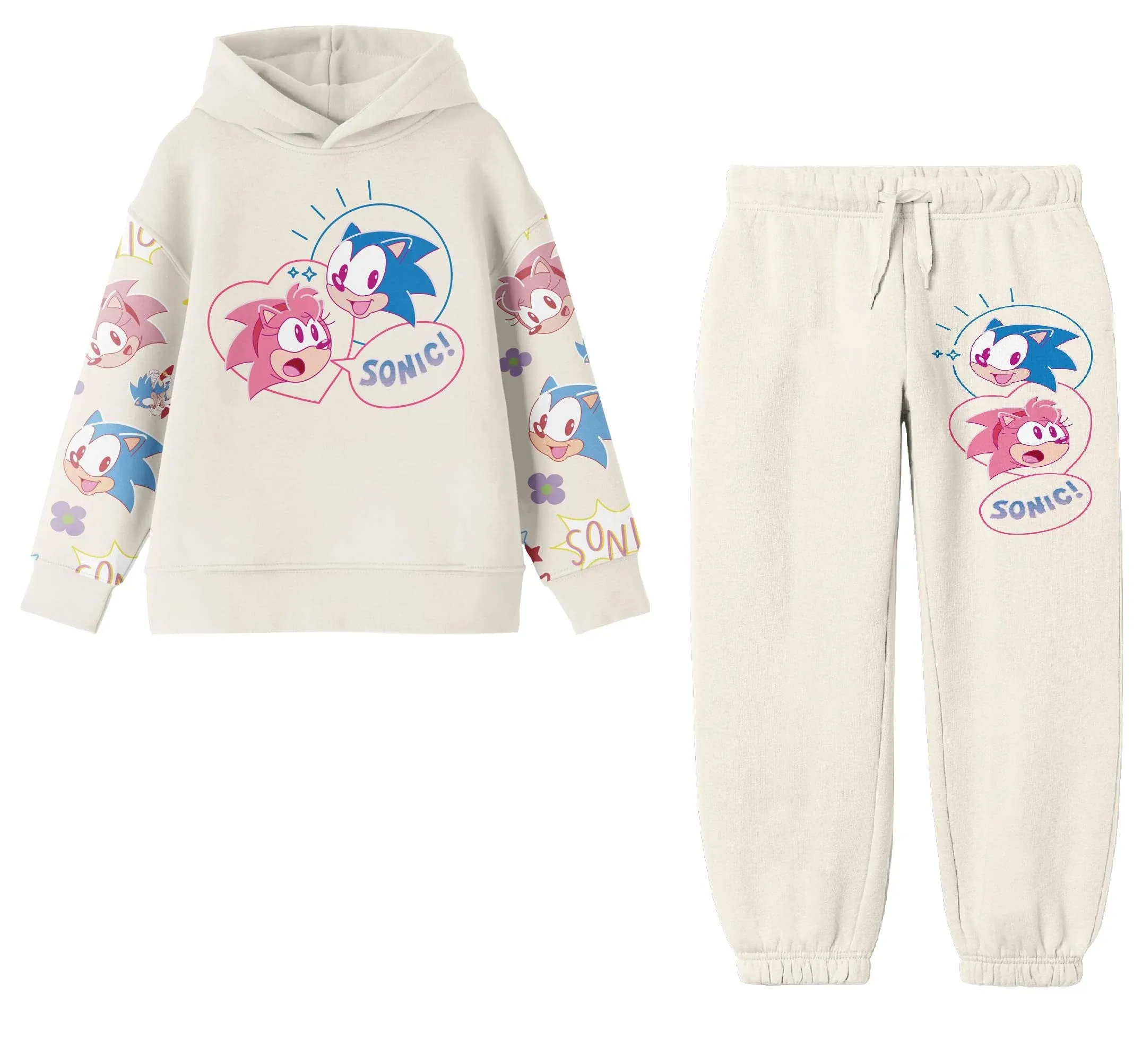 Bioworld Sonic Youth Hoodie and Sweatpant Set