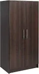 Wood Freestanding Garage Cabinet in Espresso (32 in. W x 65 in. H x 20 in. D)