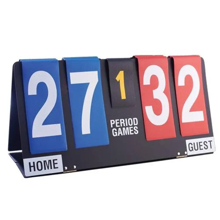 TACVPI Manual Portable Scoreboard,? 11&#034; x 23&#034;