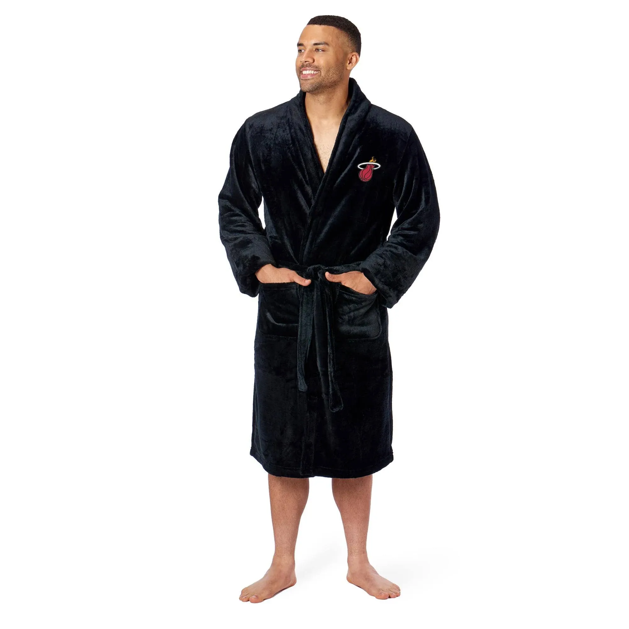 Miami Heat Men's Bathrobe