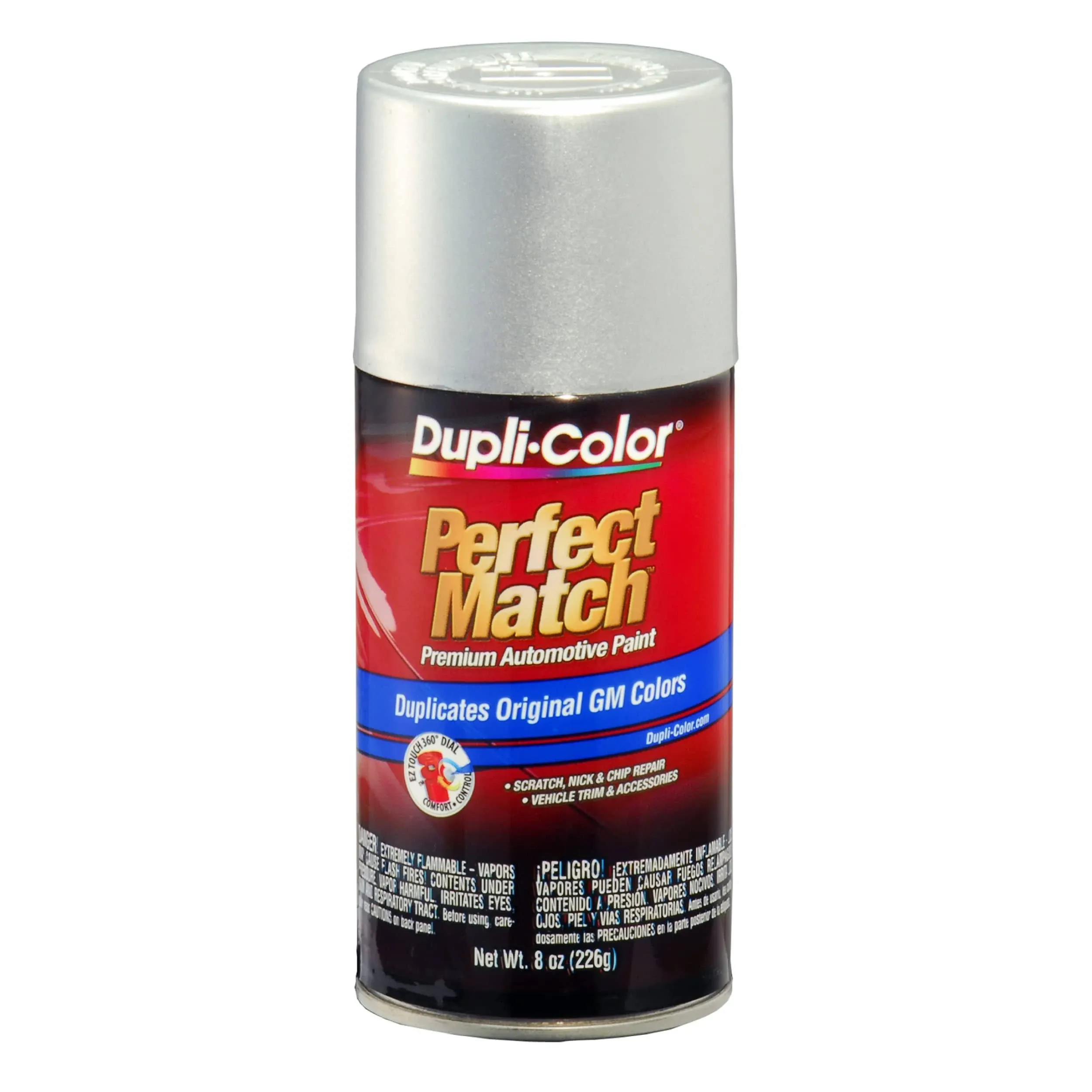 Dupli-Color BGM0535 Perfect Match 8 fl. oz. Silver Metallic Premium Aerosol Automotive Paint