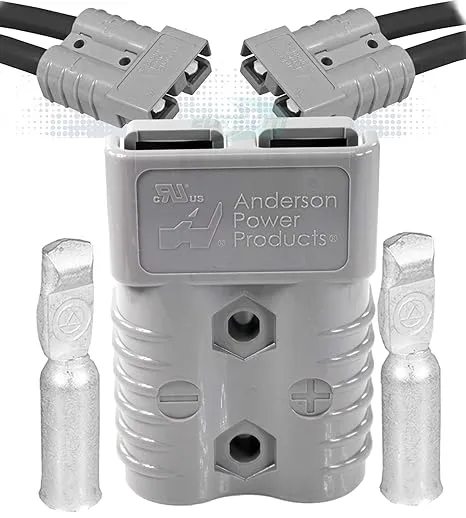 Generic Anderson SB175 Power Ground Quick Disconnect 175A (Grey (4 AWG))