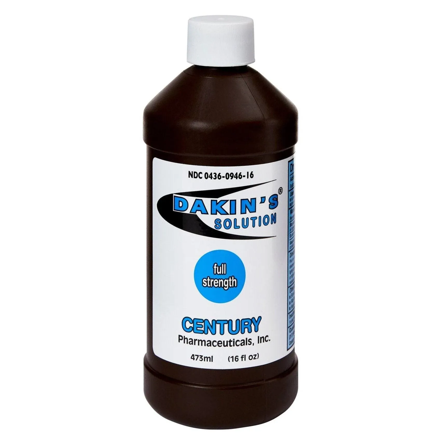 Dakin's Solution Full Strength Wound Cleanser 16 oz. Twist Cap Bottle