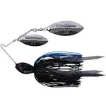 Megabass SV-3 Double Willow Spinnerbait 3/8 oz / Black Blue