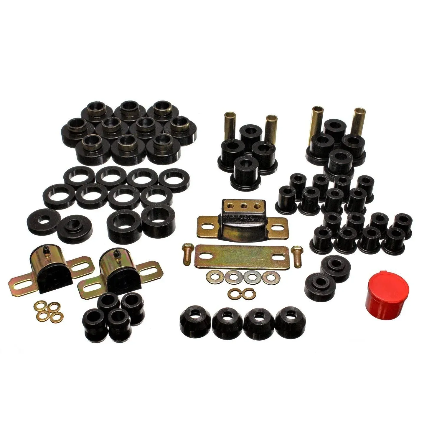 Energy Suspension 80-86 for Jeep CJ7 Black Hyper-Flex Master Bushing Set