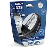 PHILIPS WhiteVision Gen2 D2S HID Car Headlight Bulb 85122WHV2S1 Xenon Single