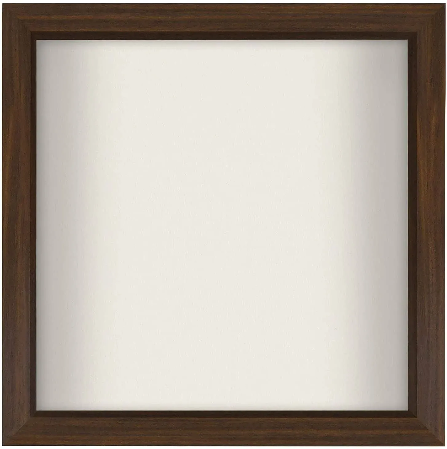 Americanflat 11x11 Shadow Box Frame, Walnut, Size: 11 inch x 11 inch