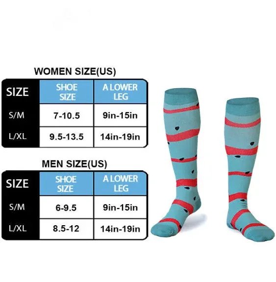 Bluemaple Copper Compression Socks For Women & Men Circulation - Best for Running,Nursing,Hiking,Flight&Travel