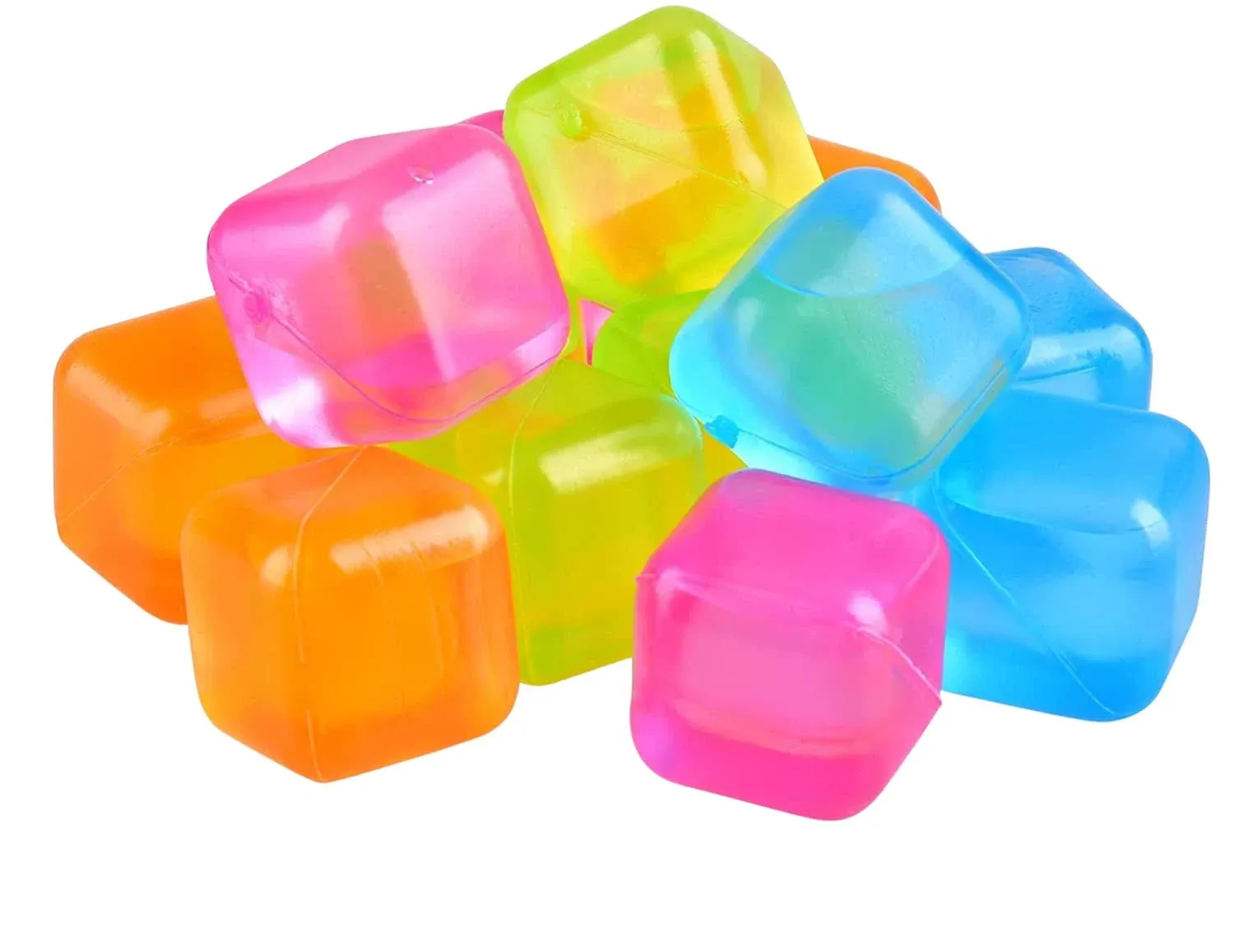 Reusable Ice Cubes BPA Free 18-36 - 54 Count (54)