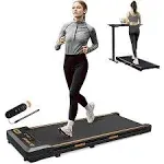 AMZFUN Under Desk Treadmill, Walking Pad 2 in 1 for Walking and Jogging (Black)