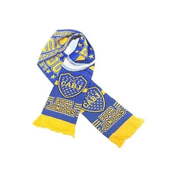 Premiership Boca Juniors | Soccer Fan Scarf | Premium Acrylic Knit