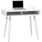 Realspace Lanzi 35"W Student Computer Desk, White