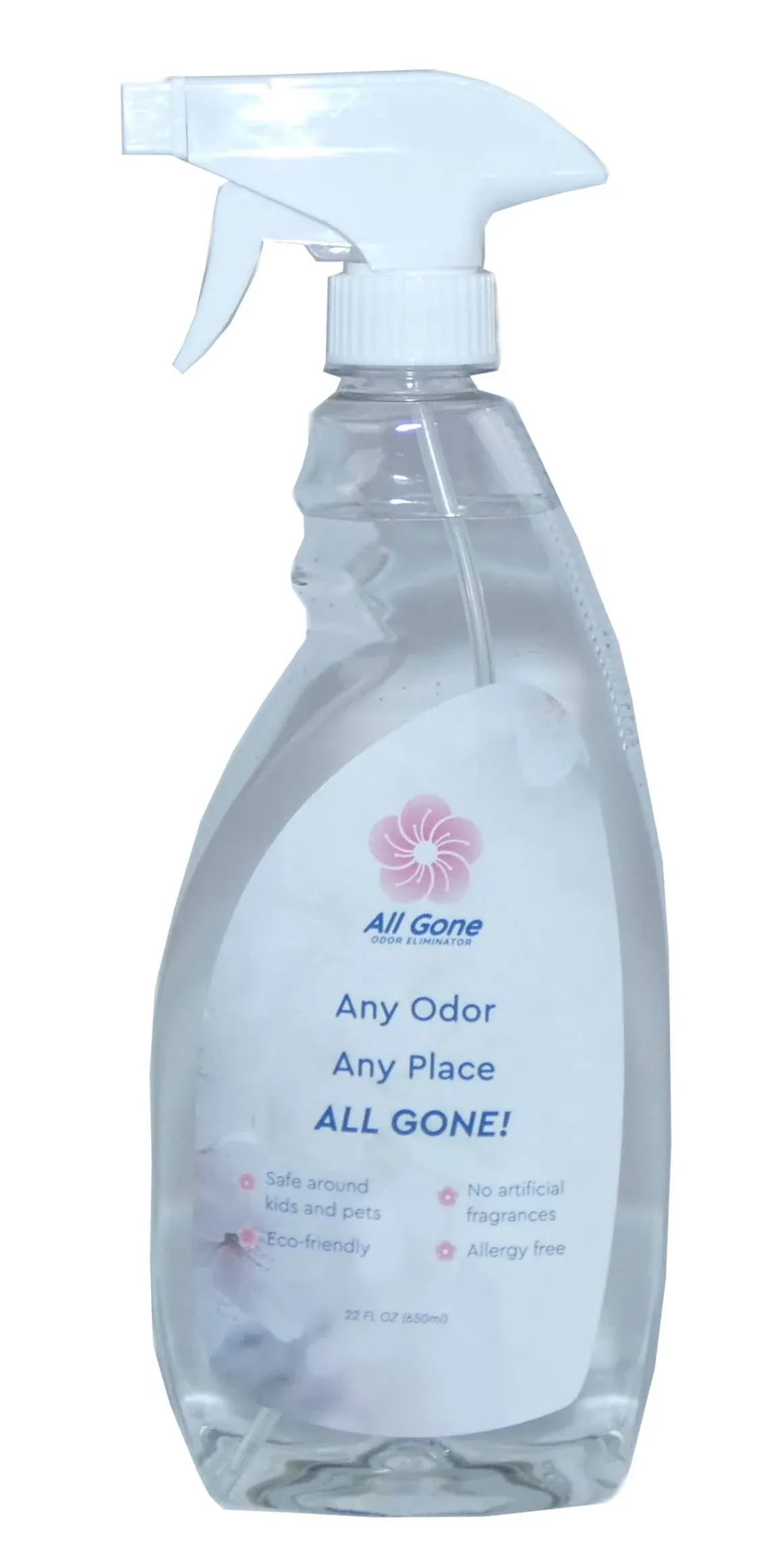 All Gone Odor Eliminator - Any Odor, Any Place, ALL GONE! Safe around kids/pets