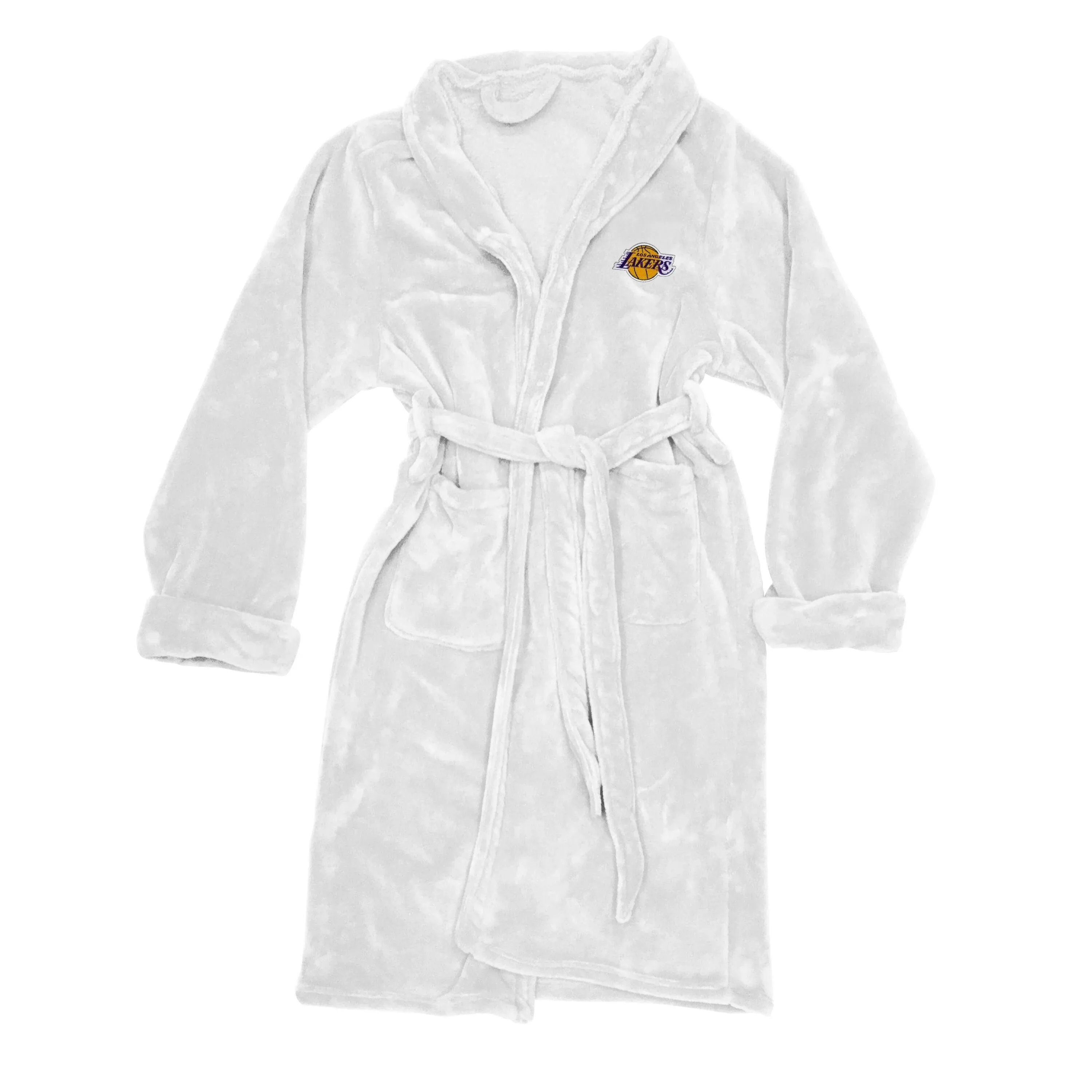 Los Angeles Lakers Men's Silk Touch Bath Robe