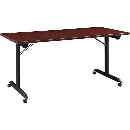 Lorell Mobile Folding Training Table