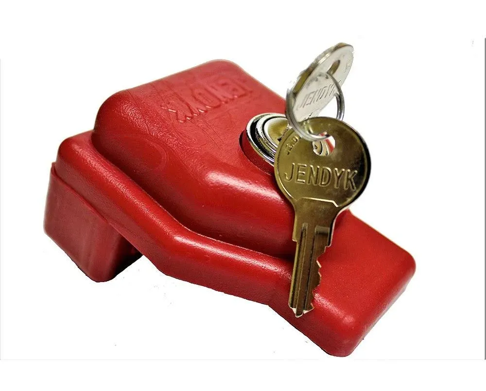 Jendyk GLAD-KA Red Plastic Glad Hand Lock (Keyed Alike), 1 Pack