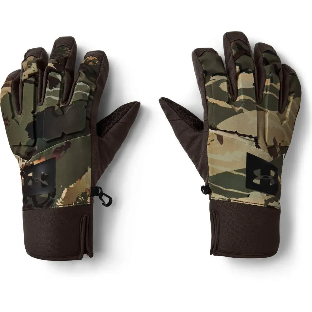 Under Armour UA Men&#039;s Mid Season WINDSTOPPER® Storm Forest 2.0 Camo Hunt Gloves