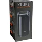 Krups F20342DI Electric Spice and Coffee Grinder, Stainless Steel Blades, Black