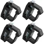 MOTAFAR 4 Pcs Mounting Clamps Ladder Rack Clamps Truck Cap Topper Camper Shell Heavy Duty for Chevy Silverado Sierra 15002500350