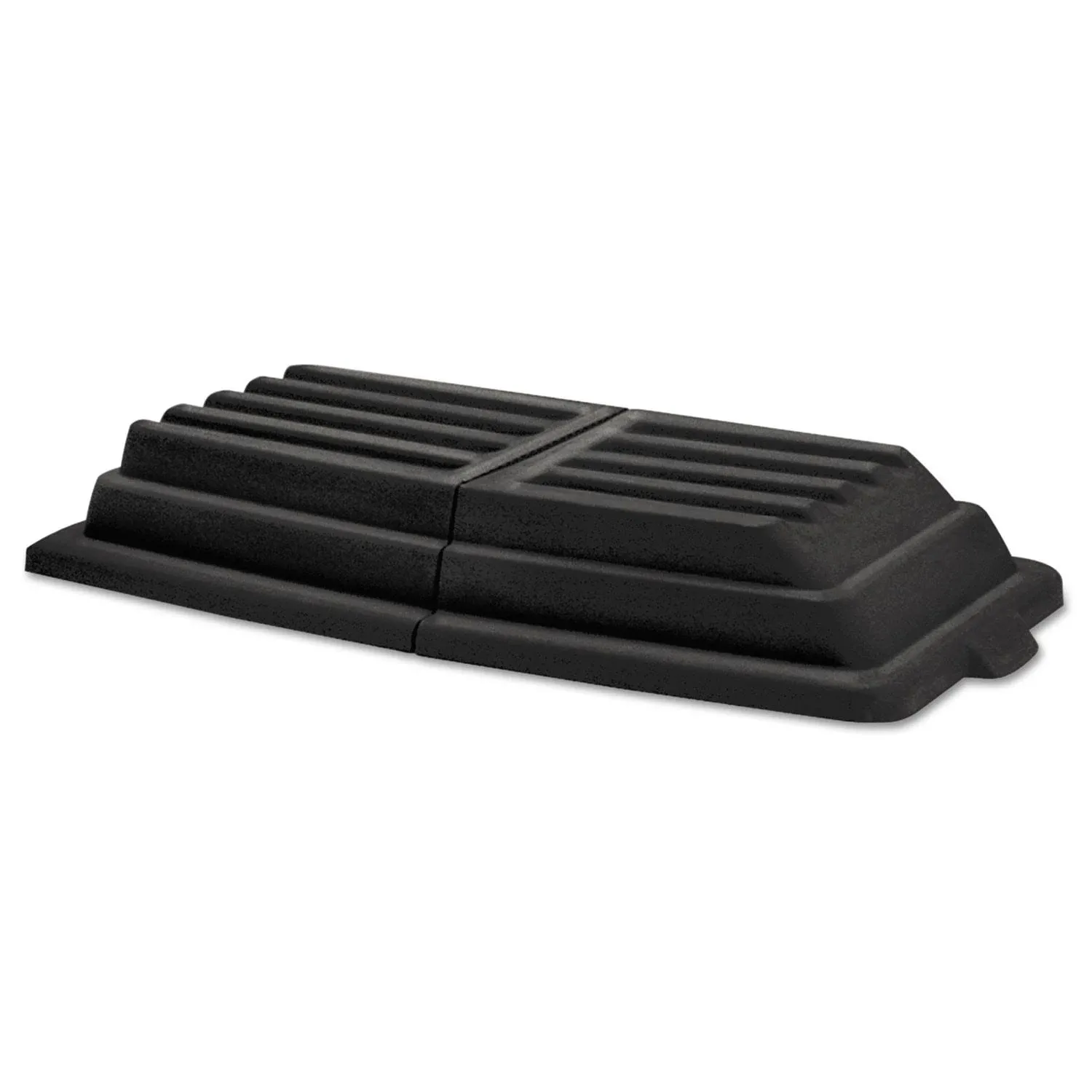 Rubbermaid Commercial Products Lid Tilt Truck, Black