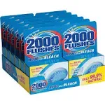 2000 Flushes Automatic Toilet Bowl Cleaner, 3.5 oz, Blue