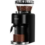 Secura Conical Burr Coffee Grinder -Adjustable 35 Grind Settings- 2-12 Cups!-NEW