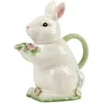 Certified International Easter Morning 3-D Bunny Teapot