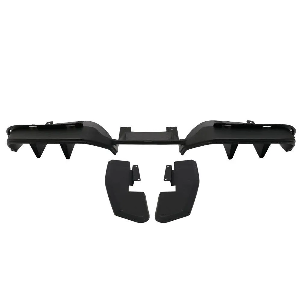 Fits 15-17 Mustang Convertible Coupe R Spec Rear Diffuser Valance Panel