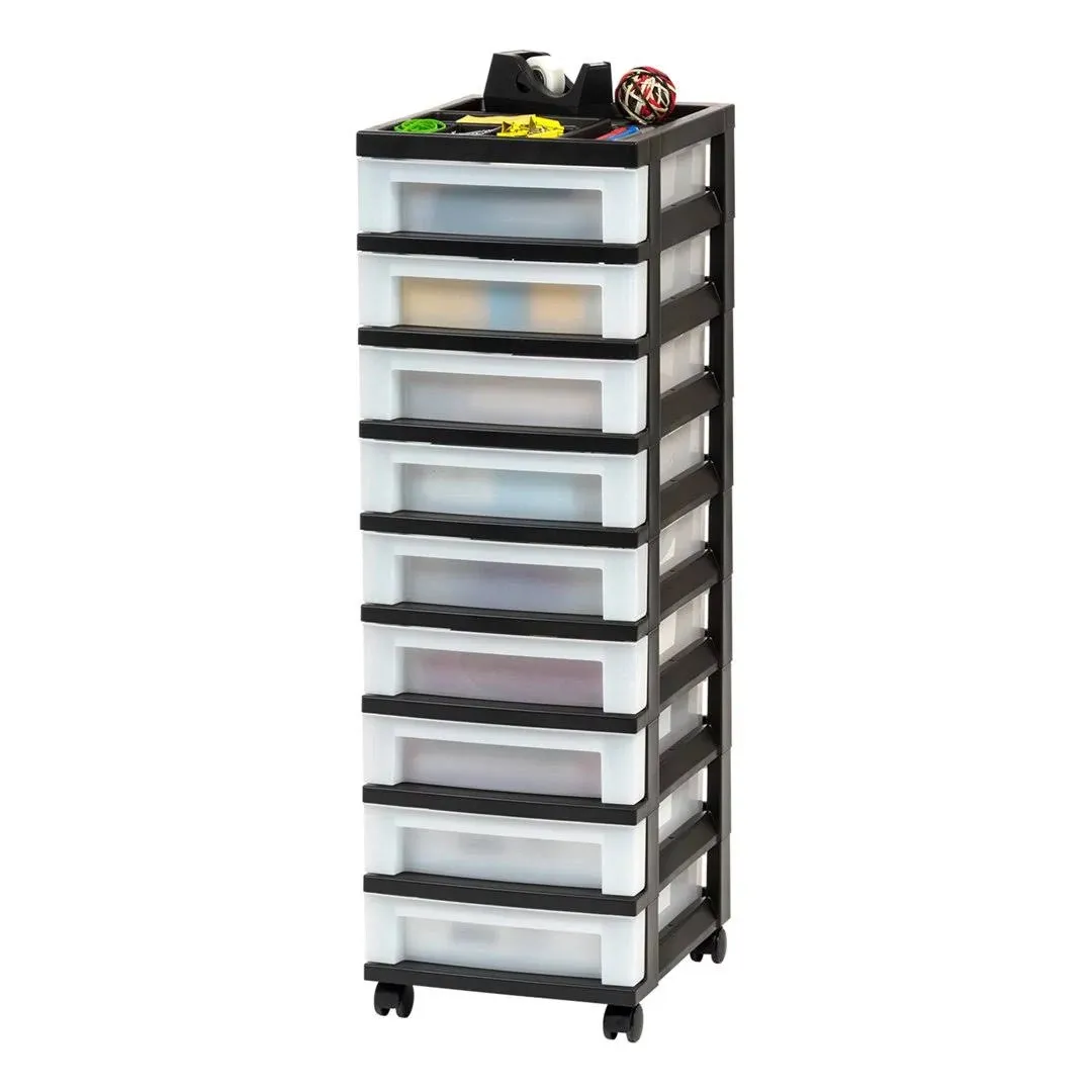 IRIS 9-Drawer Storage Cart