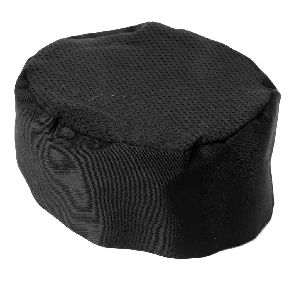 IROCH Chefs Hat Breathable Mesh Top Skull Cap Adjustable