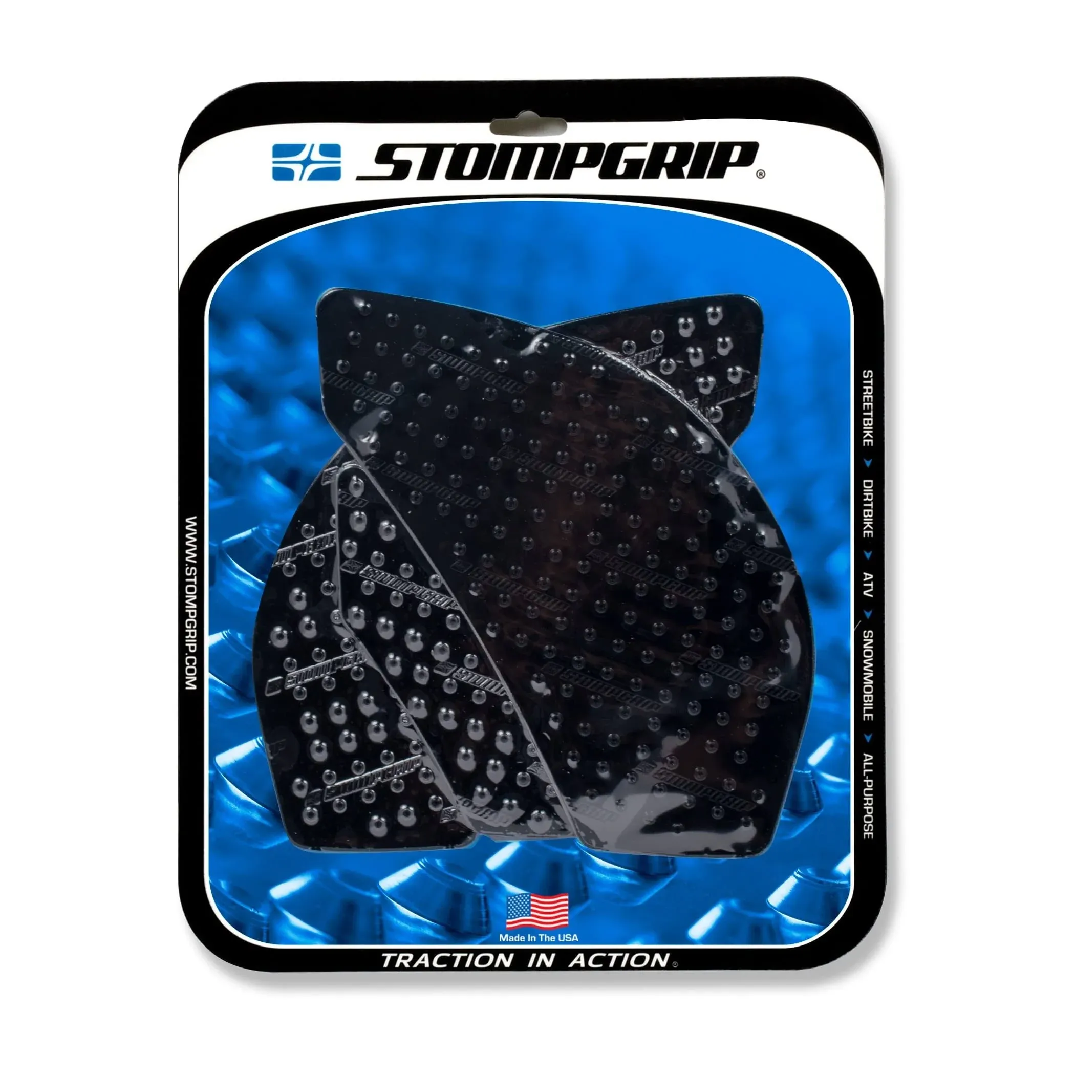 STOMPGRIP Traction Kit - Black - Kawasaki 55-10-0037B