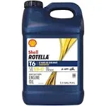 Shell Rotella T6 15w-40 Full Synthetic Diesel Engine Oil (2.5 Gallon) 15W40 HD