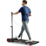 Sunny Health & Fitness Smart Slim Treadmill with Arm Exerciser