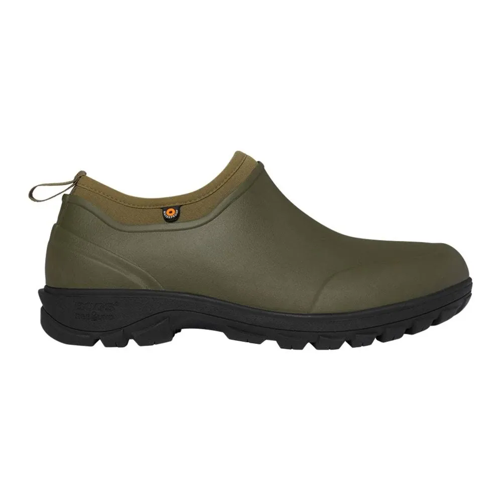 Bogs Men's Sauvie Slip on Shoe - 9 - Olive Multi