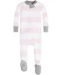 Burt’s Bees Rugby Stripe Organic Cotton Zip Front Sleeper