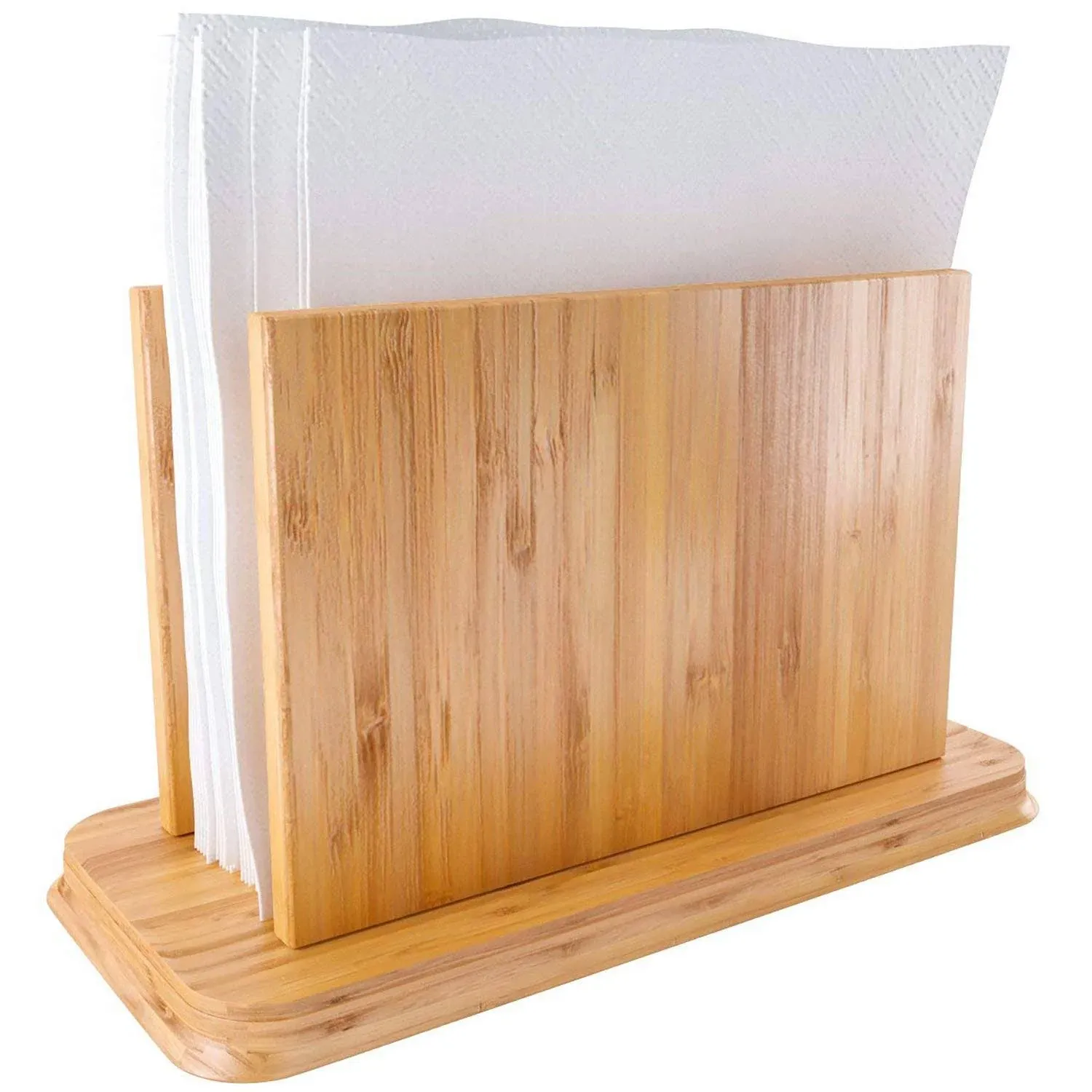 Home Intuition Bamboo Napkin Holder