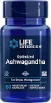 Life Extension Optimized Ashwagandha Extract, 60 Capsules